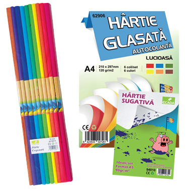 Diferite hartii scolare
