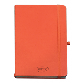 Agenda nedatata 130x205 160 pagini Daco AN505P - portocaliu