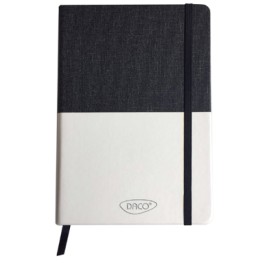 Agenda nedatata A5 160 pagini Daco AN503N - neagra