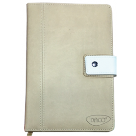 Agenda nedatata A6 160 pagini Daco AN611MD - maro deschis