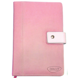 Agenda nedatata A5 160 pagini Daco AN511RZ - roz