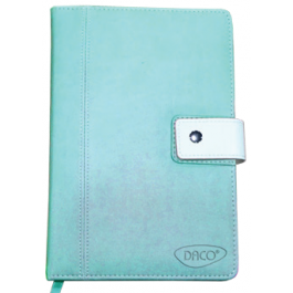 Agenda nedatata A6 160 pagini Daco AN611T - turcoaz