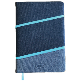 Agenda nedatata A5 160 pagini Daco AN502A - albastru