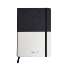 Agenda nedatata A6 160 pagini Daco AN603N - negru