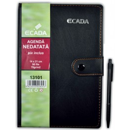 agenda nedatata cu pix 17x25 cm