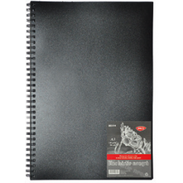 Bloc hartie neagra A4 140g/mp 30 file