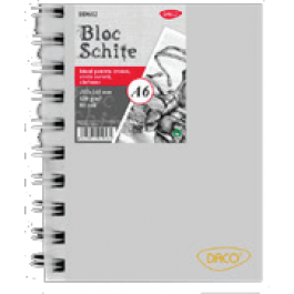 Bloc schite A4 120g Daco