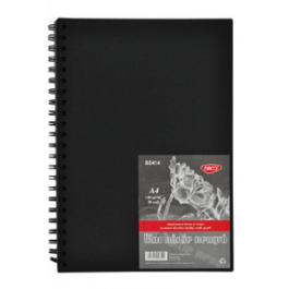 Bloc hartie neagra A6 140g mp 30 file