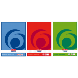 Bloc notes A5 50 file Herlitz X.Book