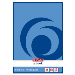 Bloc notes A5 50 file Herlitz X.Book - dictando