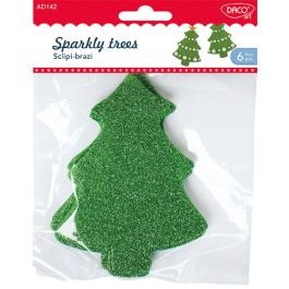 Brazi spuma glitter Daco