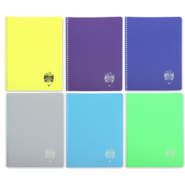 Caiet spira coperta plastic A4 96 file Daco - matematica