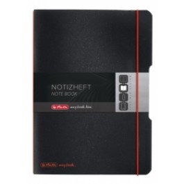 Caiet My.Book Flex Herlitz A5 40f matematica negru