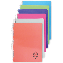 Caiet spira A4 120 file coperta carton dictando