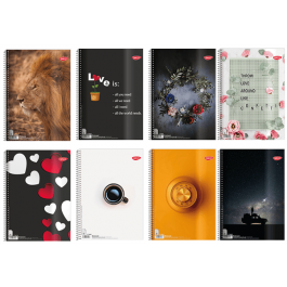 Caiet spira A4 80 file Daco