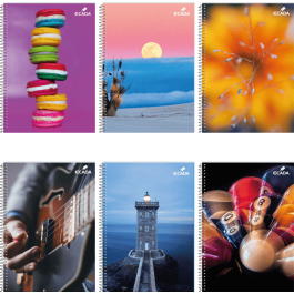 Caiet spira A5 80 file Ecada