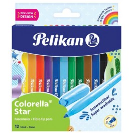 Carioci Colorella Pelikan 12 culori