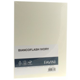 Carton carti de vizita A4 300g Favini - ivory neted