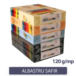 Carton colorat A4 120g - albastru safir
