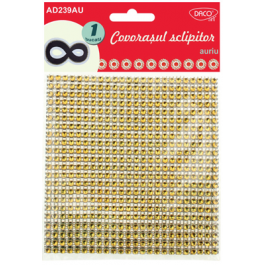 Covorasul sclipitor DacoArt - auriu