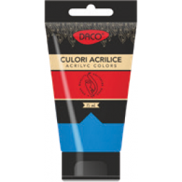 Culori acrilice Daco 75 ml - Albastru Ceruleum 