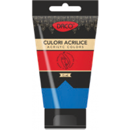 Culori acrilice Daco 75 ml - Albastru Cobalt