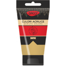 Culori acrilice Daco 75 ml - Auriu