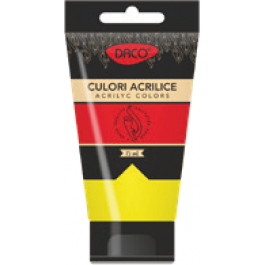 Culori acrilice Daco 75 ml - Galben Citron
