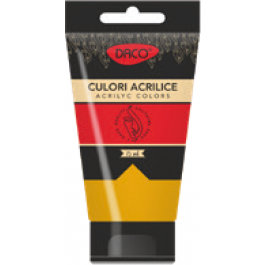 Culori acrilice Daco 75 ml - Galben Ocru