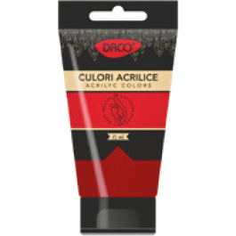 Culori acrilice Daco 75 ml - Rosu Permanent