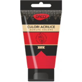 Culori acrilice Daco 75 ml - Rosu Vermilion