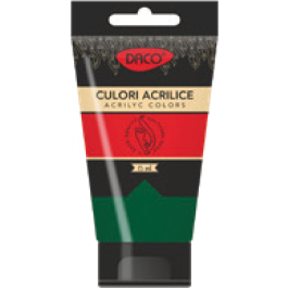 Culori acrilice Daco 75 ml - Verde Ftalocianin