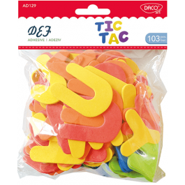 Def Litere autoadezive spuma Daco