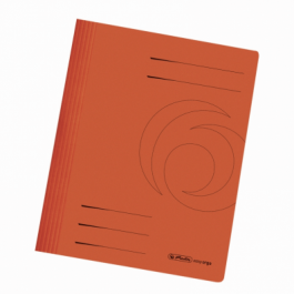 Dosar sina carton Herlitz EOTG A4 - orange