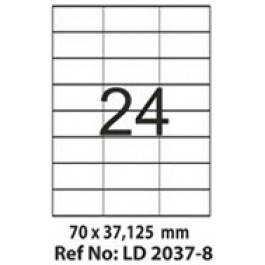 Etichete autoadezive 24/A4 70x37.125 mm
