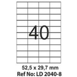 Etichete autoadezive 40/A4 52.5x29.7 mm