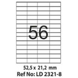 Etichete autoadezive 56/A4 52.5x21.2 mm