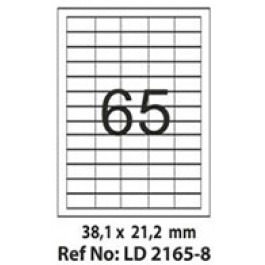 Etichete autoadezive 65/A4 38.1x21.2 mm