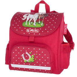 Ghiozdan gradinita ergonomic Herlitz Mini Softbag Horses