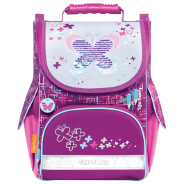 Ghiozdan ergonomic Tiger Nature Quest Playful Butterfly