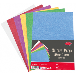 Hartie glitter super-fina DacoArt