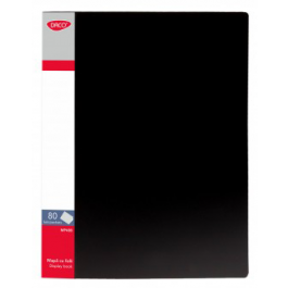 Mapa plastic 100 folii Daco - Neagra