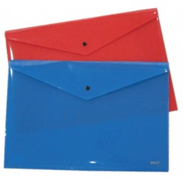 Mapa plastic cu capsa A3 Daco - rosie