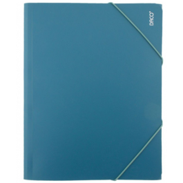 Mapa plastic cu elastic A4 Daco - Verde