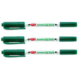 Marker CD DVD Daco 2 capete Verde