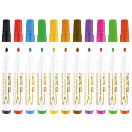 Marker textile Ico - portocaliu fluo