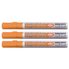 Marker vopsea Daco - Portocaliu Fluorescent