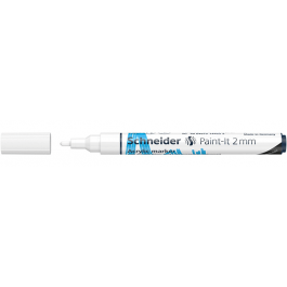 Marker vopsea acrilica Paint-It 310 2 mm Schneider Alb