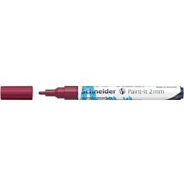 Marker vopsea acrilica Paint-It 310 2 mm Schneider Visiniu