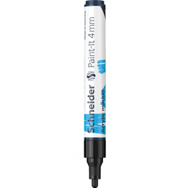 Marker vopsea acrilica Paint-It 320 4 mm Schneider Negru